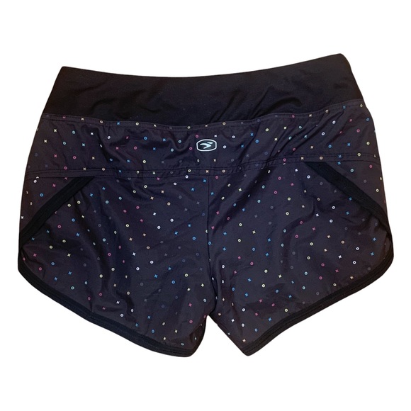 Sugoi Running Shorts Black Patterned Women's Size S - Picture 2 of 10